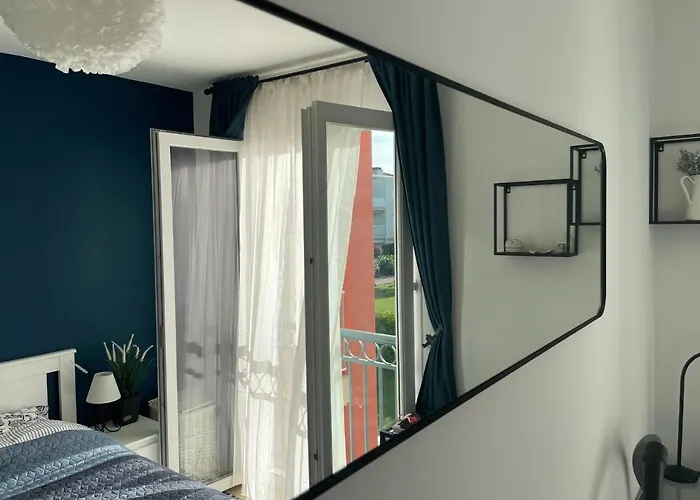 Apartment Feels Like Juan Flore - Air-conditioned Furnished With Terrace & Parking Antibes